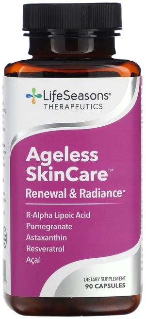 LifeSeasons 에이지리스 스킨케어 리뉴얼 & 래디언스 캡슐 90정 LifeSeasons (라이프시즌스), 라이프시즌스, 에이지리스 스킨케어, 리뉴얼 & 래디언스, 1개 - 쿠팡