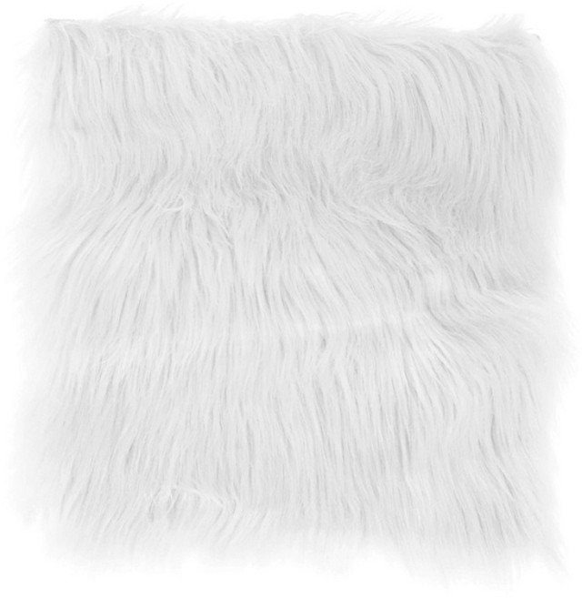 뽀송 털 네일 촬영용 배경천, 화이트, 1개