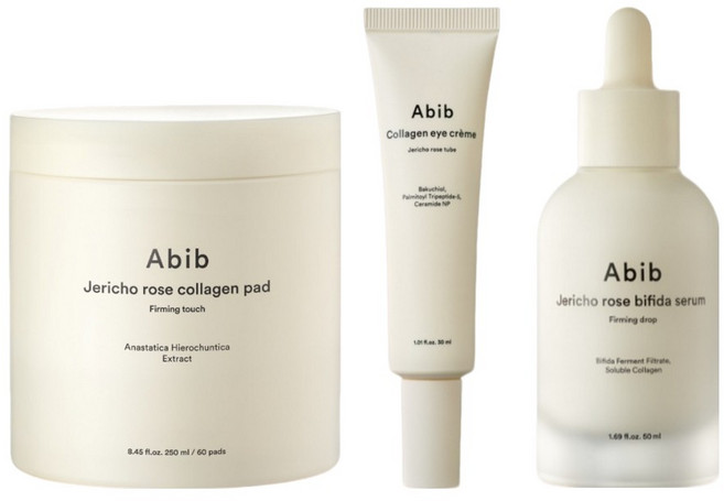 아비브 부활초 콜라겐 탄력 케어 세트 – 콜라겐 패드 퍼밍 터치 + 콜라겐 아이크림 부활초 튜브 + 부활초 비피다 세럼 퍼밍 드롭, 1개