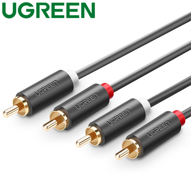 유그린 U-30747 RCA 2선 케이블 1m, 스톰쿠팡 본상품선택, 1