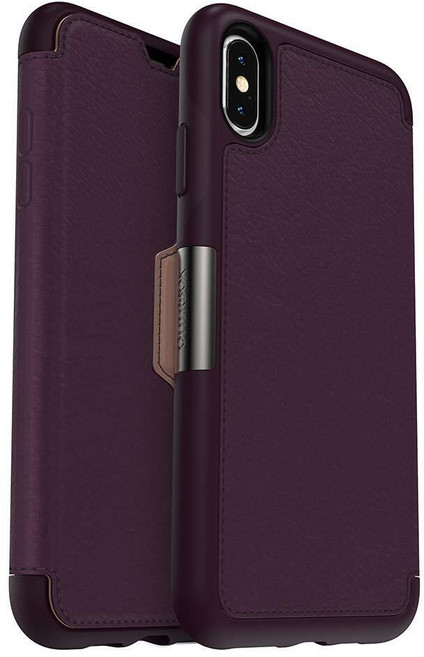 OTTERBOX STRADA SERIES 아이폰 Xs Max용 케이스 - 소매 포장 - 로열 블러쉬 (윈터 블룸/카메오 로즈), 로열 블러시 (윈터 블룸/카메오 로즈)