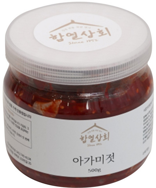 강경 함열상회 대구 아가미젓 500g 1kg 양념 젓갈 반찬, 1개