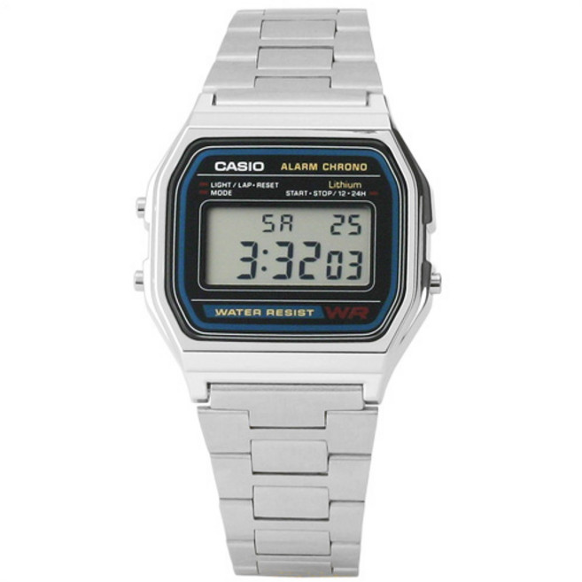 타임플래닛 CASIO A158WA-1D 카시오 시계 메탈밴드
