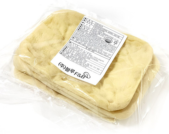 메트로 사각 피자도우 [가로 25cm 세로17cm] 드라이아이스 포장, 1세트