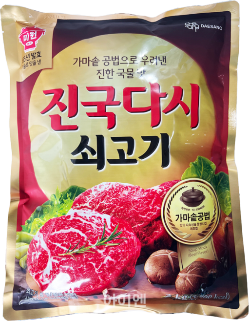 미원 진국다시 쇠고기, 2kg, 3개