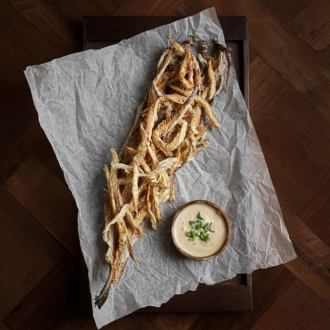 이건어때 국내건조 손질 먹태 소스 포함, 1개, 135g