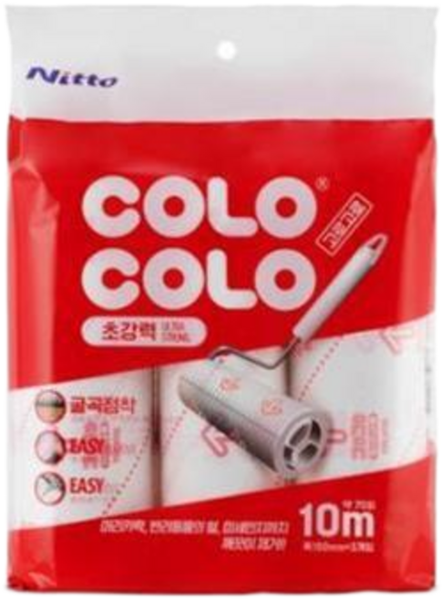 고로고로 테이프클리너 초강력 리필 3개입 160mmx10m, 3개