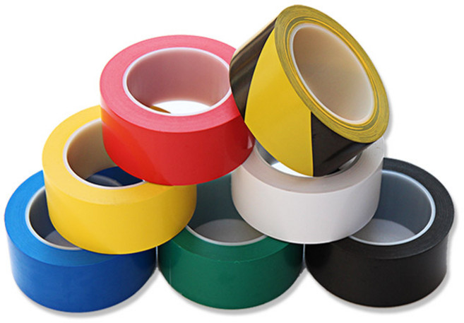 라인테이프 바닥라인테이프 PVC테이프 안전표시테이프 50mmx33M, 1개