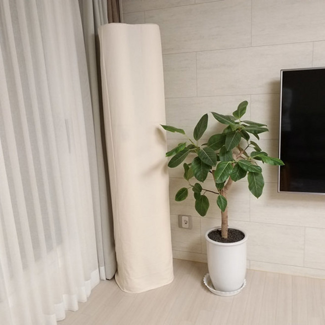 엘지 전용 맞춤 휘센 오브제 위너 칸 듀얼 옥스포드 스탠드 에어컨 커버, 내츄럴, 4.LG듀얼일반&스페셜