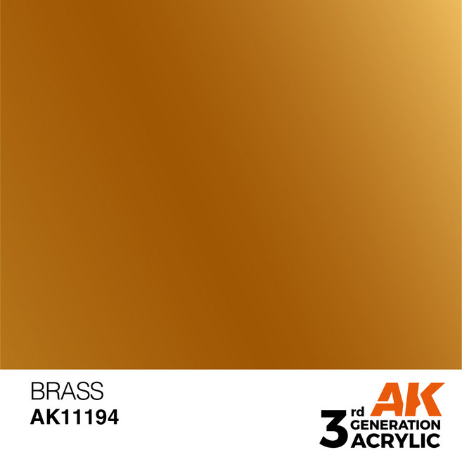 AK Interactive 3G 壓克力漆 銅色 17ml AK-11194, 1個