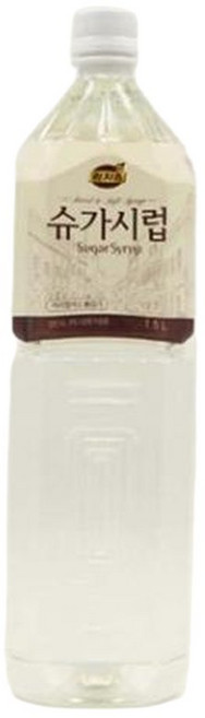 RG5LQ577동서 리치스 깊은 달콤함 슈가시럽 1 5L 식재료, 1.5L, 1개