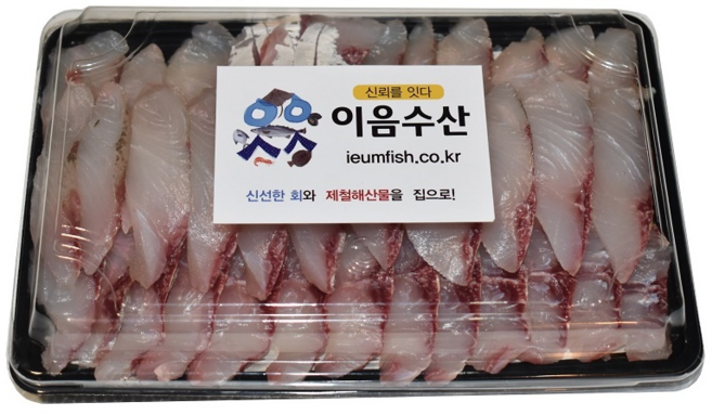 자연산 활어 생물 참숭어회/ 450g 내외, 1개, 400g내외