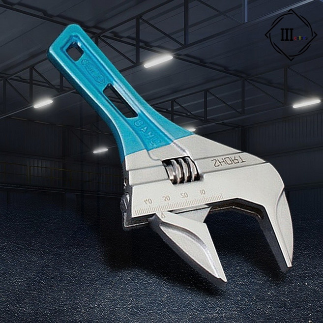 스카이블루 몽키랜치 수도수리 그립 조절가능 철제 경량, 1개