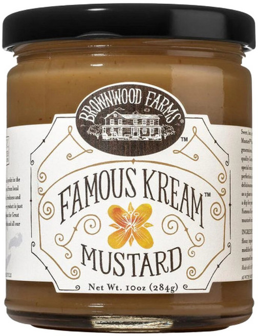 브라운우드 284gx2개 페이머스 머스타드크림, 2개, 284g