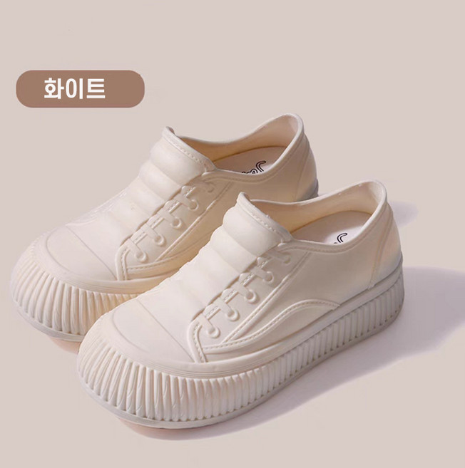 TIMEPURE 얕은 목 두꺼운 밑창 장화 여성용 패션 레인부츠 신상품 로우탑 비옷 미끄럼 방지 방수 주방 작업용 고무 신발 성인용