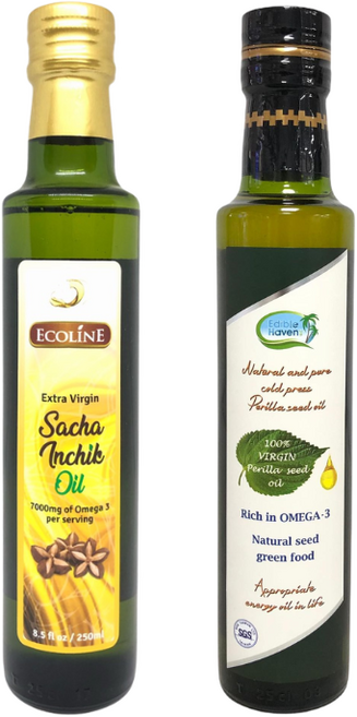 Ecoline 印加果油 + Haven 紫蘇籽油 禮盒組 (250mlx2), 1個