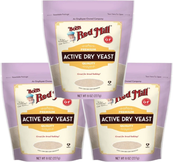 [밥스 레드 밀] 액티브 드라이 이스트 227 g 3 SET, 227g - 쿠팡