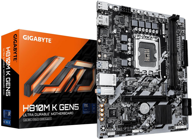 GIGABYTE H810M K GEN5 Micro-ATX 마더보드 MB6996