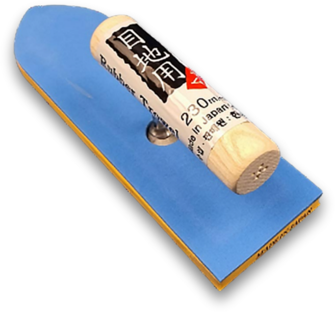 메지고대 고무헤라 타일 줄눈 손잡이형 일본산 손잡이 헤라, 1개