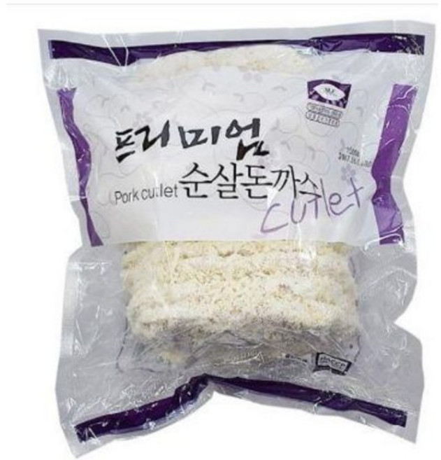 프리미엄 순살 돈까스(송림)1600G, 1.6kg, 1개