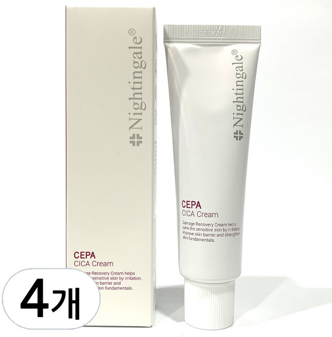 나이팅게일 세파시카 크림, 50ml, 4개