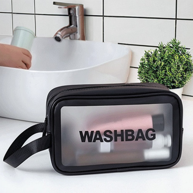 드흐으 대형 방수 헬스장 워시백 수영가방, 검정[중]