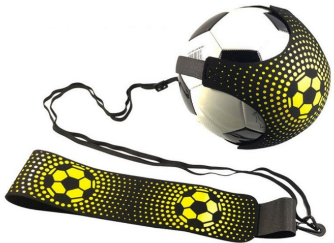 룰루레빗 축구 기본기 리턴볼 연습 벨트 셀프 트레이닝 용품, 1개