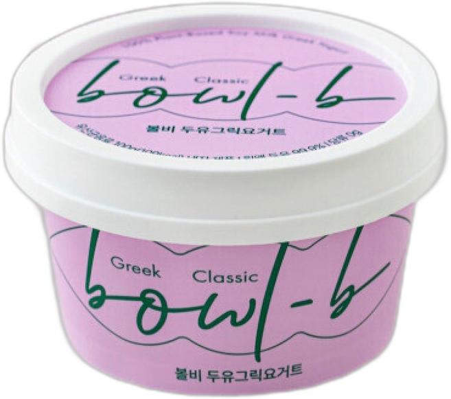 볼비 두유 그릭요거트, 100g