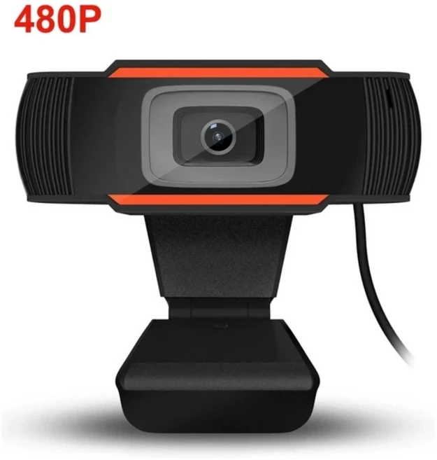 미니 웹캠 4807201080P HD USB 카메라 PC 컴퓨터 데스크탑 게이머 캐스트 화상 회의 작업용 마이크 포함, 03 480P