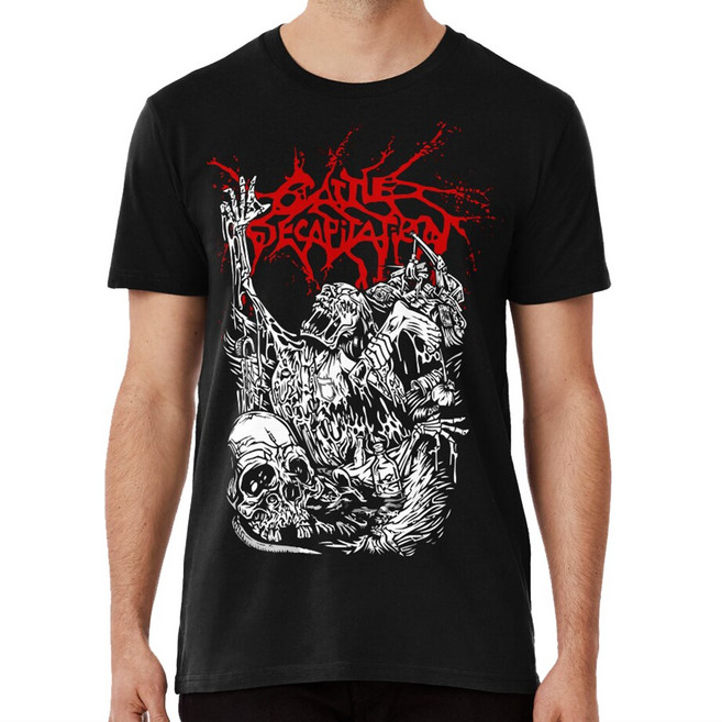 Cattle Decapitation Design 반팔티 metal band grindcore