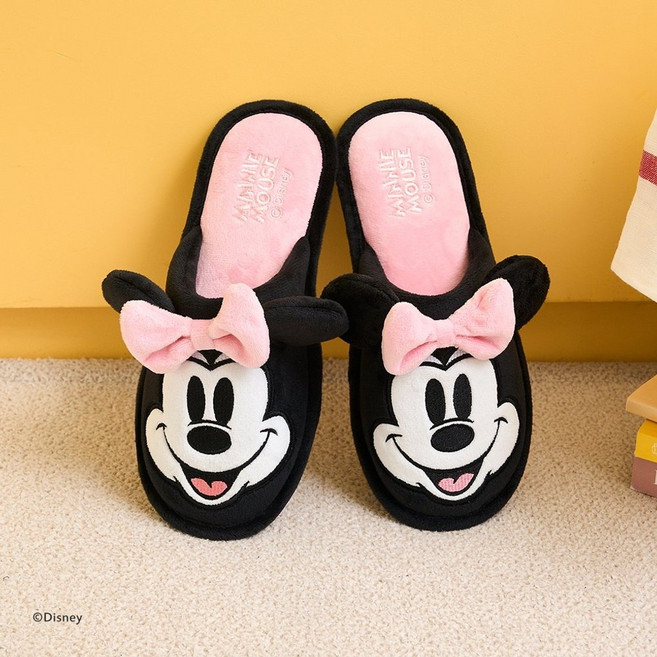 [MODERN HOUSE 중계점] 디즈니) 미니마우스 슬리퍼 라이트핑크 BD0225033