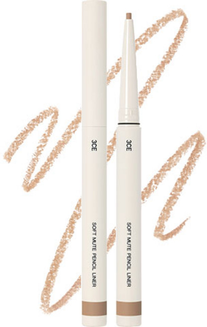 3CE 소프트 뮤트 펜슬 라이너, OATMEALGRAY, 1개