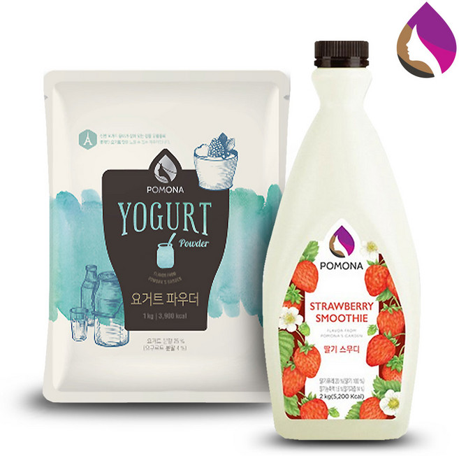 포모나 딸기 스무디 1.2kg 요거트 파우더 1kg, 1개