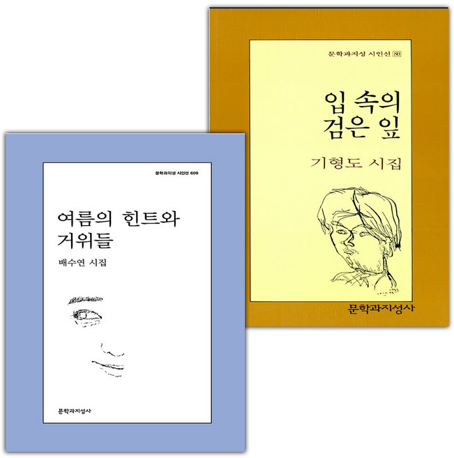 여름의 힌트와 거위들+입 속의 검은 잎 세트
