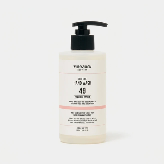 W.DRESSROOM 퍼퓸 핸드워시 280ml_피치블러썸, 280ml, 1개 - 쿠팡