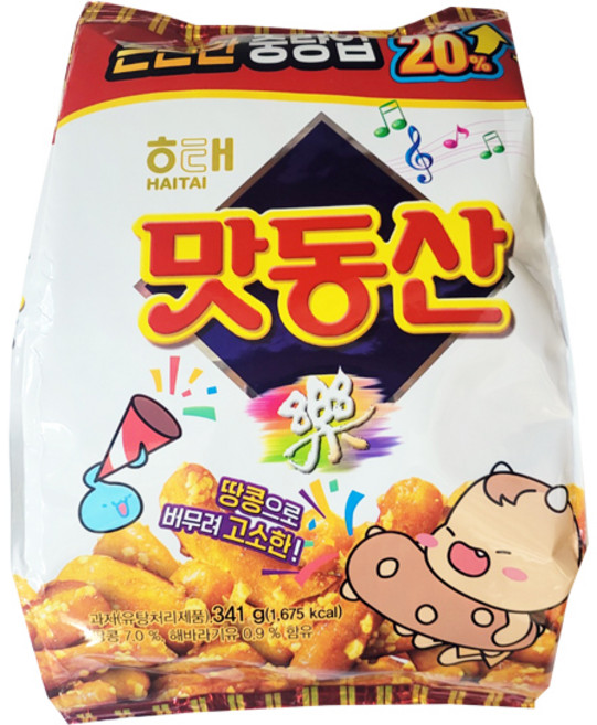 해태 맛동산, 8개, 341g