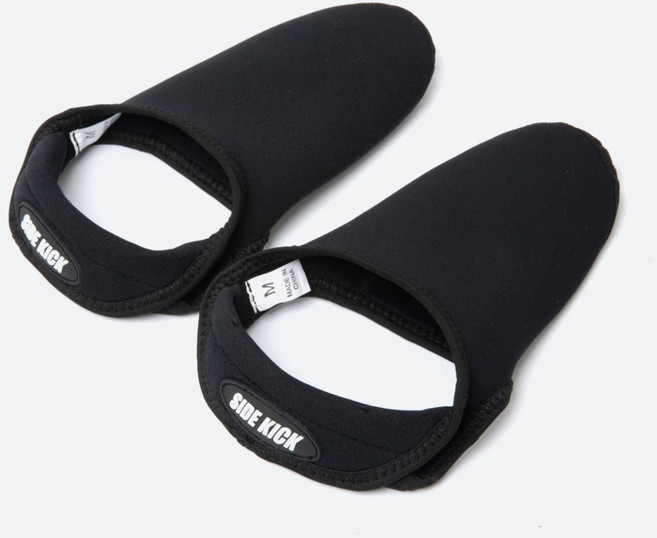 사이드킥 오리발양말 핀서포트 핀삭스 Ver2, 블랙