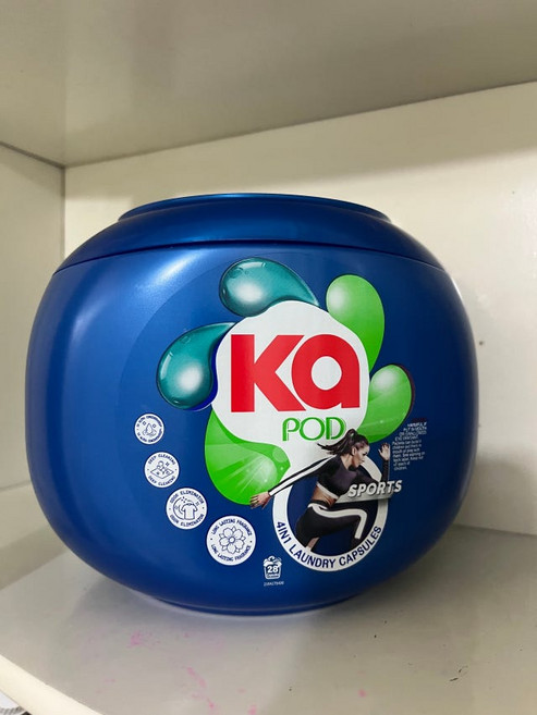 카포드 듀얼코어 스포츠 웨어 캡슐세제 28개입 운동복세제