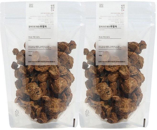 방앗간청년 압력으로 볶은 국산 100% 우엉차, 100g, 1개입, 2개
