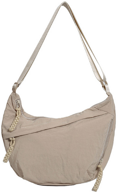 日系輕量牛角包, 白色