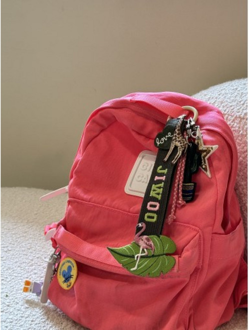Safari Pink Name Tag