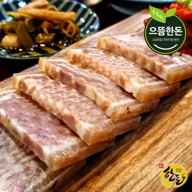 (특별할인) 으뜸한돈 으뜸 머릿고기 편육 250gX4팩 (총1kg), 1개