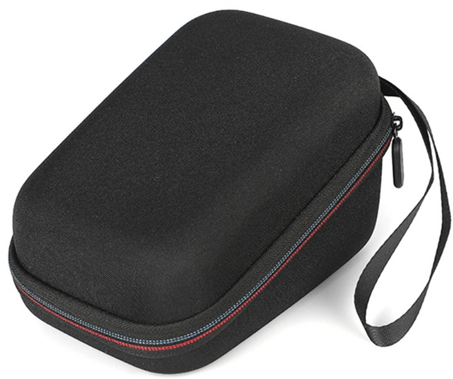 혈압계 저장통 상자 혈전 계기 측정 기기 하드 케이스, 검은색, 1개
