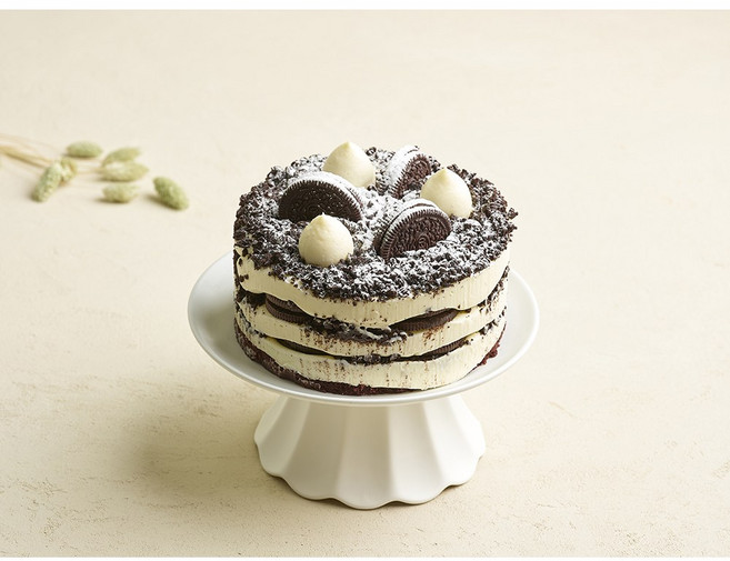 오레오치즈케이크 오레오케이크 홈케이크 수제케이크 디저트 케익공방수, 1개, 900g