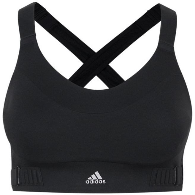 아디다스 여성 FAST 럭스 하이서포트 스포츠 브라탑 HA0071