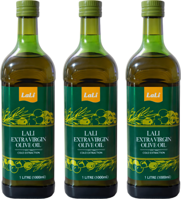 라리 엑스트라버진 올리브유, 3개, 1L