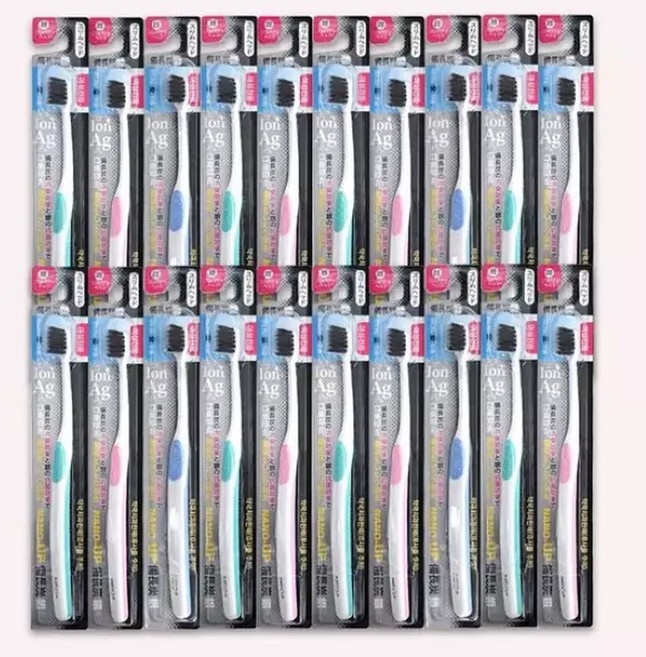 나노업 비장탄 은 칫솔 20개-작은칫솔, 20개