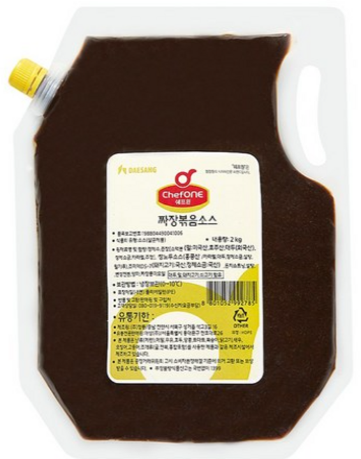 쉐프원 짜장볶음소스 2kg x 2개