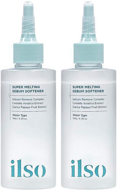 일소 슈퍼 멜팅 세범 소프트너 피지 클리너, 150g, 2개