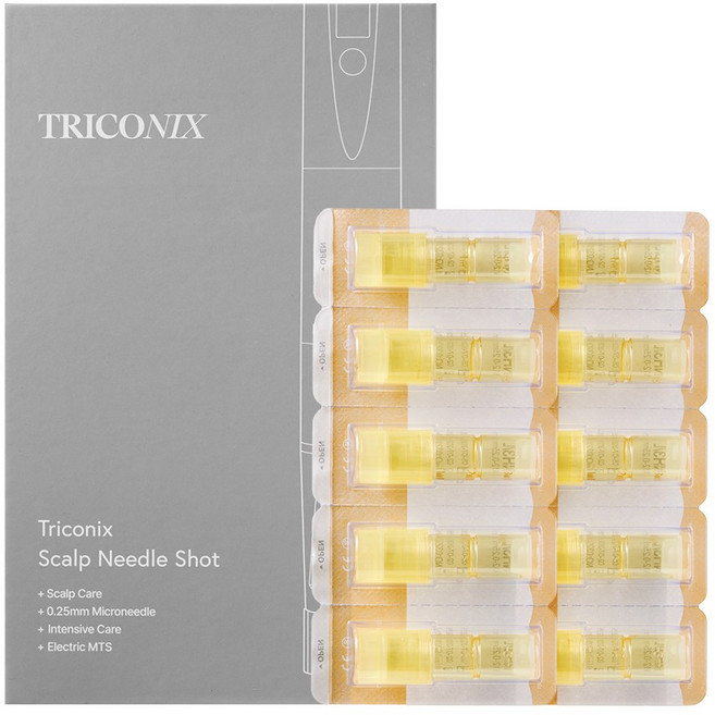 트리코닉스 두피 니들샷 리필 (10개), 블랙, 리필용